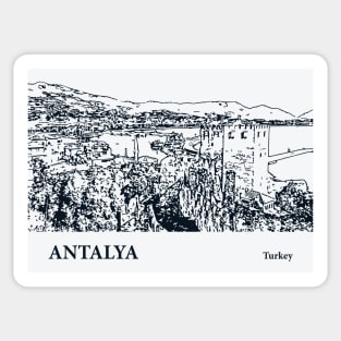 Antalya - Turkey Sticker